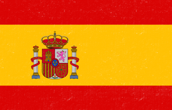 Spanish Flag Illustration